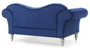 Wilshire 75in Loveseat, Blue