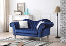 Wilshire 75in Loveseat, Blue