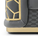 Talia 68in Loveseat, Gray