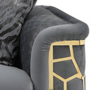 Talia 68in Loveseat, Gray