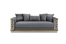 Talia 92in Sofa, Gray