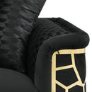 Talia 68in Loveseat, Black