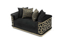 Talia 68in Loveseat, Black