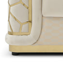 Talia 68in Loveseat, Ivory