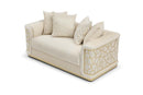 Talia 68in Loveseat, Ivory