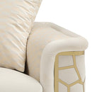 Talia 92in Sofa, Ivory