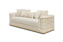 Talia 92in Sofa, Ivory