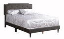 Deb Full Box Spring Bed, Black
