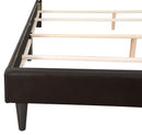 Deb Full Box Spring Bed, Cappucino