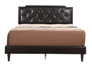 Deb Full Box Spring Bed, Cappucino