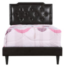 Deb Twin Box Spring Bed, Cappucino