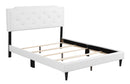 Deb Full Box Spring Bed, White