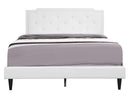Deb Queen Box Spring Bed, White