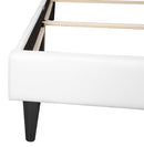 Deb Twin Box Spring Bed, White