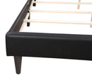 Deb Full Box Spring Bed, Black