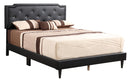 Deb Full Box Spring Bed, Black