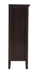 Primo 5-Drawers Chest, Espresso