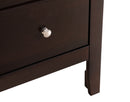Primo 5-Drawers Chest, Espresso
