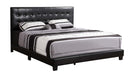 Caldwell Full Box Spring Bed, Black