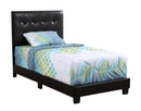 Caldwell Twin Box Spring Bed, Black