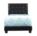 Caldwell Twin Box Spring Bed, Black