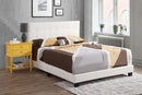 Caldwell Full Box Spring Bed, White