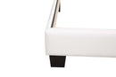 Caldwell Full Box Spring Bed, White