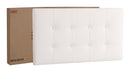 Caldwell Twin Box Spring Bed, White