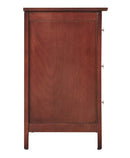 Daniel 3-Drawers Nightstand, Cherry