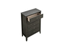 Daniel 5-Drawers Chest, Gray