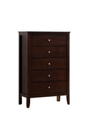 Daniel 5-Drawers Chest, Cappuccino