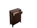 Daniel 5-Drawers Chest, Cappuccino