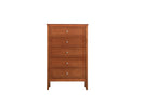 Daniel 5-Drawers Chest, Oak