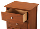 Daniel 3-Drawers Nightstand, Oak