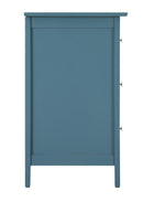 Daniel 3-Drawers Nightstand, Teal
