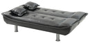 Lionel 74in Sofa, Black