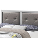 Primo Queen Box Spring Bed, Silver Champagne