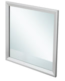 Primo 36"L x 36"H Mirror, Silver Champagne