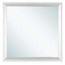 Primo 36"L x 36"H Mirror, Silver Champagne