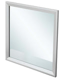 Primo 36"L x 36"H Mirror, Silver Champagne