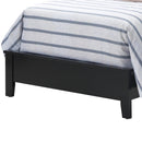 Primo Twin Box Spring Bed, Black