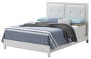 Primo Full Box Spring Bed, White