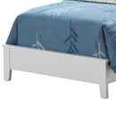 Primo Twin Box Spring Bed, White