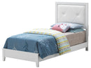Primo Twin Box Spring Bed, White