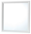 Primo 36"L x 36"H Mirror, White