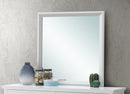 Primo 36"L x 36"H Mirror, White