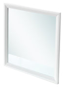 Primo 36"L x 36"H Mirror, White