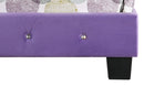 Suffolk Full Box Spring Bed, Purple