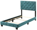 Suffolk Twin Box Spring Bed, Green