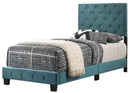 Suffolk Twin Box Spring Bed, Green